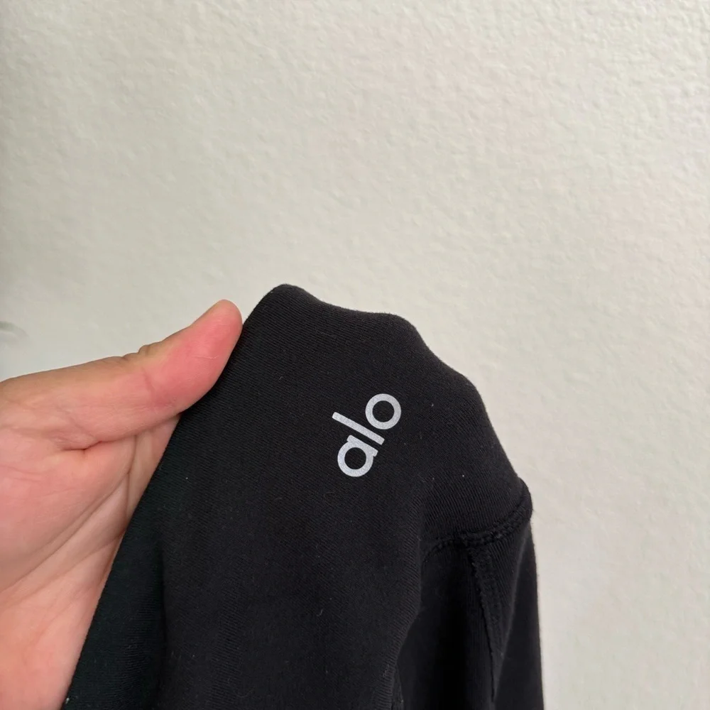 ALO Yoga Black Moto Full Lenght Leggings Women’s Size Small